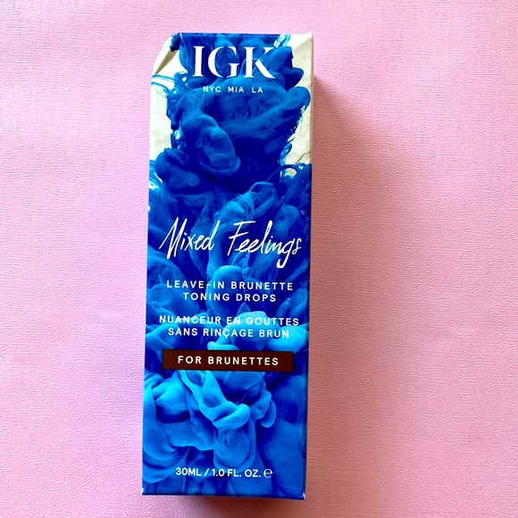 IGK Other - NWT IGK Mixed feelings leave in brunette toning drops